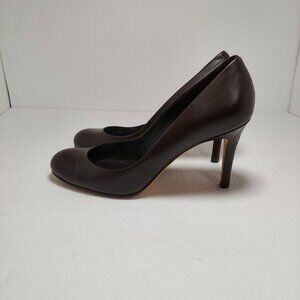 brooks brothers High Heel Pumps Brown Leather Shoe 7